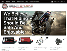 Tablet Screenshot of gearbrake.com